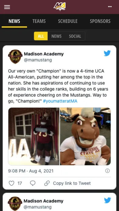 تصاویر Madison Academy Mustangs