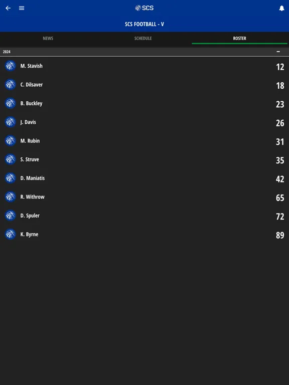Southwest Christian Eagles iPad  Screenshots
