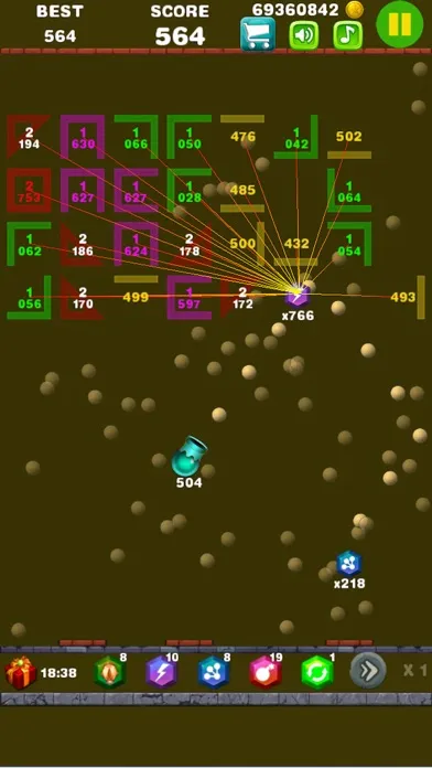 Скриншоты Brick Breaker Ball
