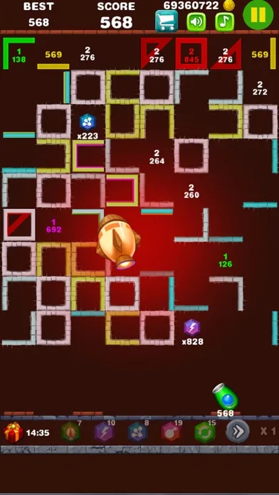 Скриншоты Brick Breaker Ball