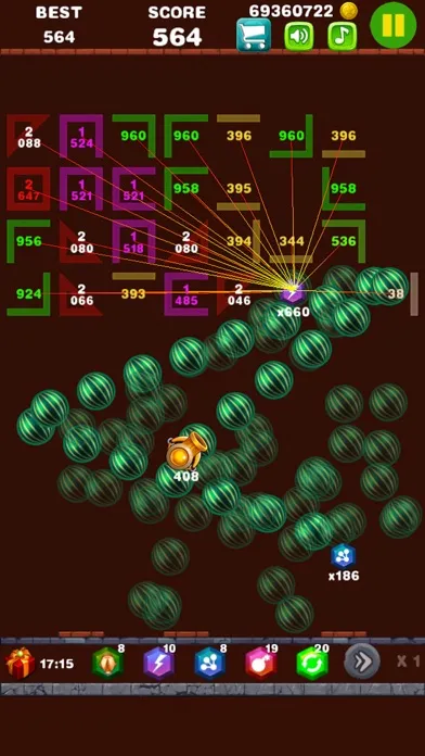 Скриншоты Brick Breaker Ball