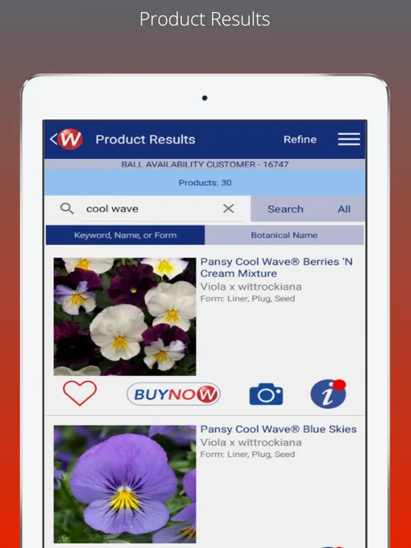 Ball Seed WebTrack To Go iPad 应用截图