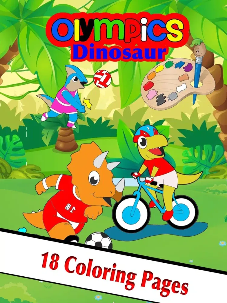 Dinosaur Jurassic Coloring iPad  স্ক্রিনশট