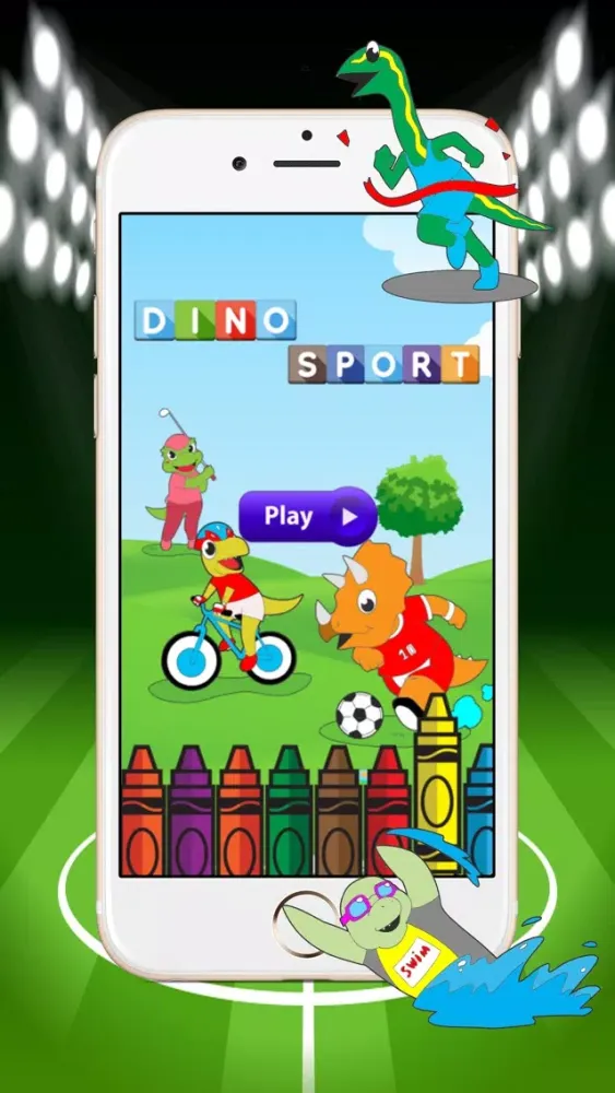 Dinosaur Jurassic Coloring স্ক্রিনশট