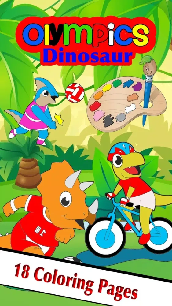 Dinosaur Jurassic Coloring স্ক্রিনশট