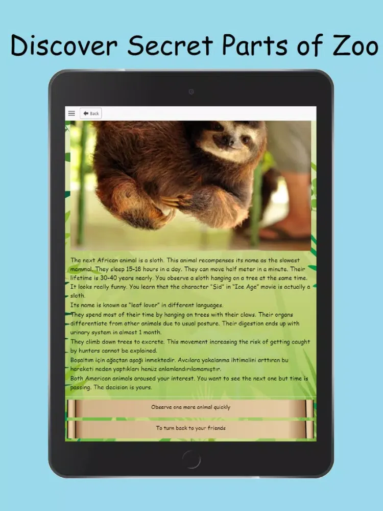 صور Zoo Adventure For Kids iPad 