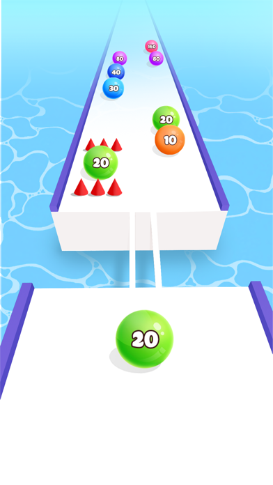 Tangkapan skrin Ball Master: Ball Run 3D