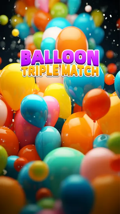 ภาพหน้าจอของ Balloon Triple Match: Match 3D