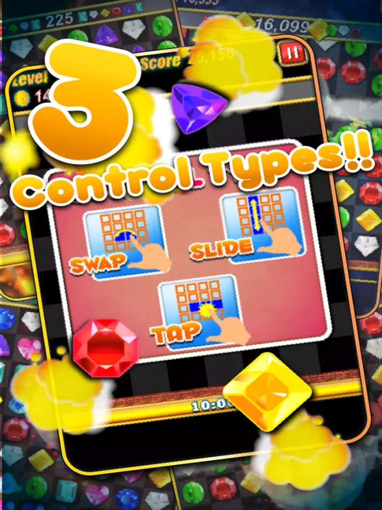 Diamond Gems iPad  سکرین شاٹس