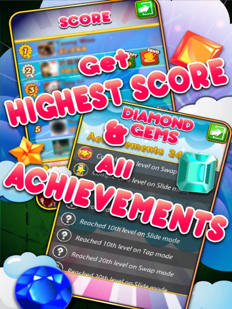 Diamond Gems iPad  سکرین شاٹس