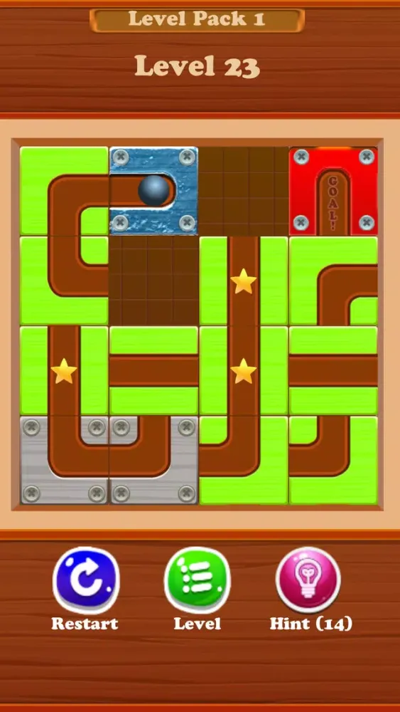 Screenshot di Ball Rolling Line - Switch Block Puzzle Game
