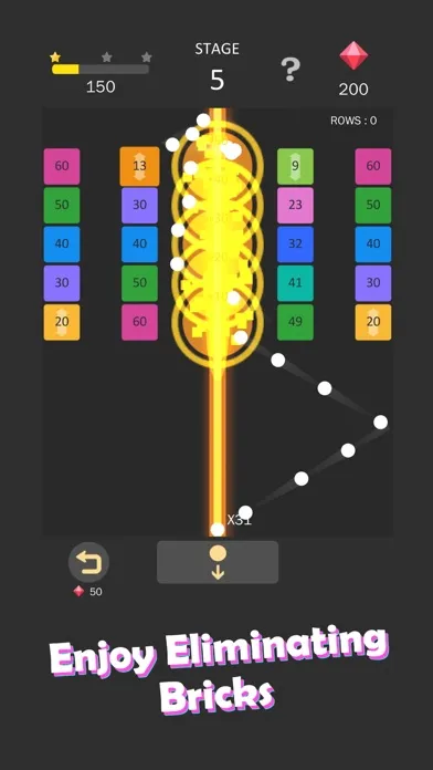 Capturas de pantalla de Balls Bounce Bricks！Just Shoot
