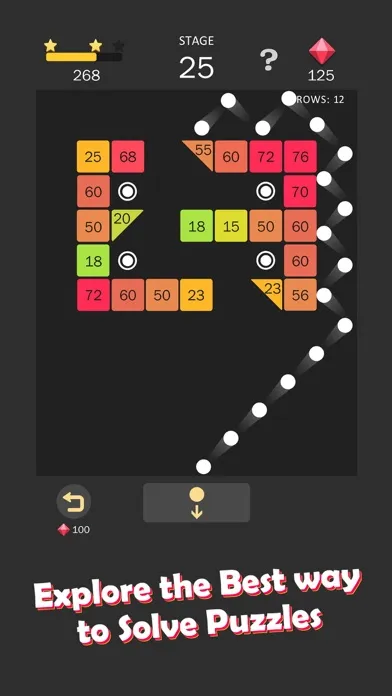 Capturas de pantalla de Balls Bounce Bricks！Just Shoot