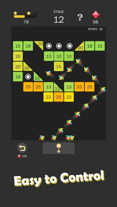 Capturas de pantalla de Balls Bounce Bricks！Just Shoot