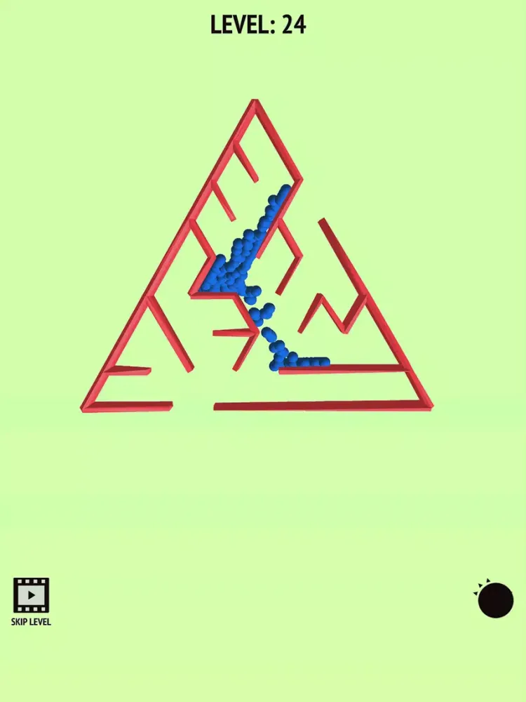 Ảnh chụp màn hình của Balls Labyrinth Rotate iPad 