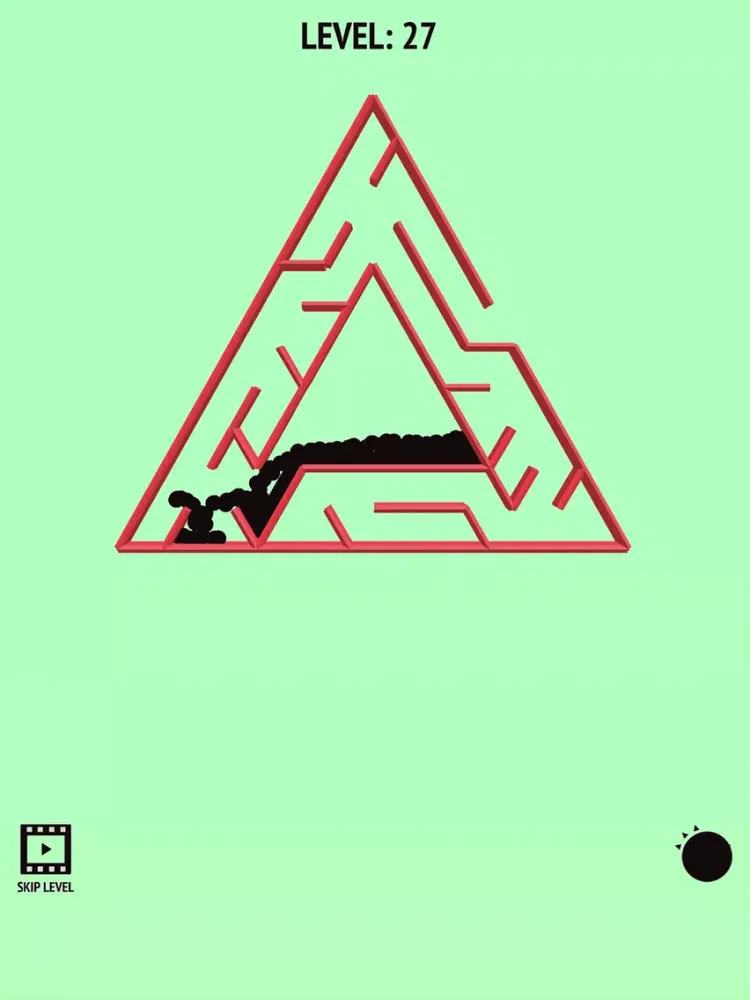 Ảnh chụp màn hình của Balls Labyrinth Rotate iPad 