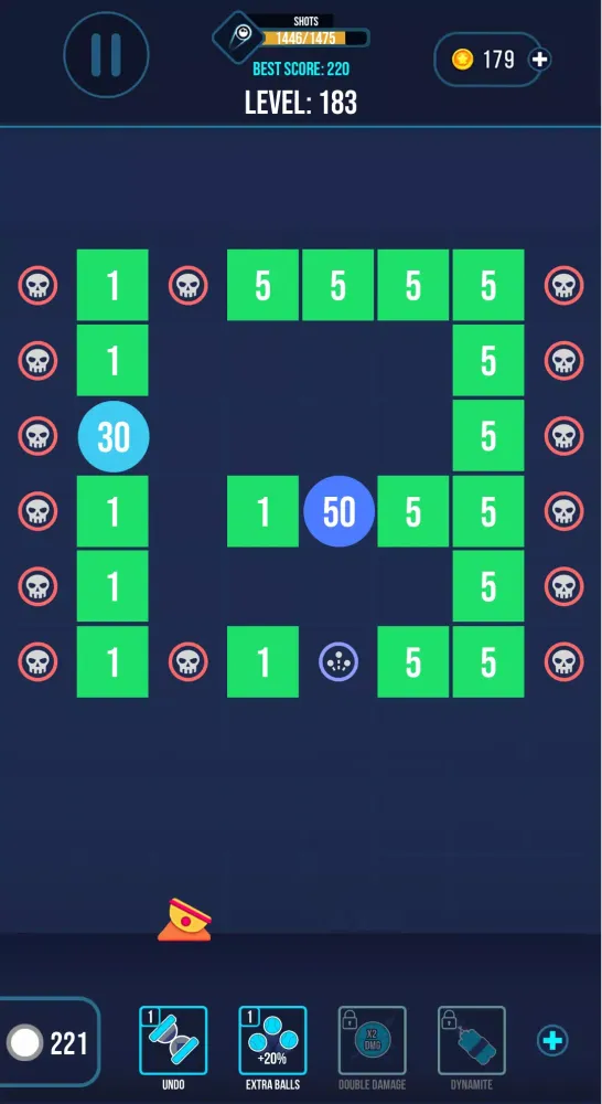 Screenshot di Bricks n Balls - Hit The Brick