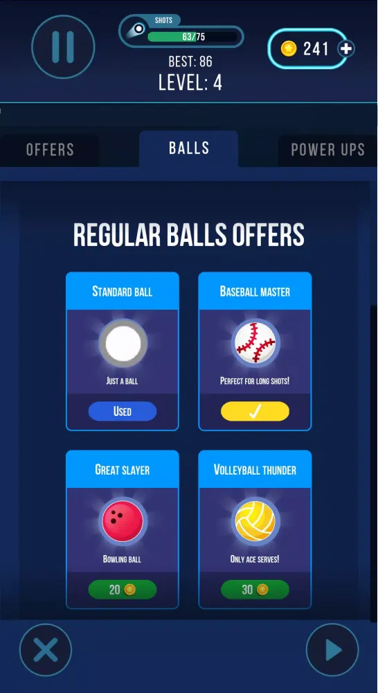 Screenshot di Bricks n Balls - Hit The Brick