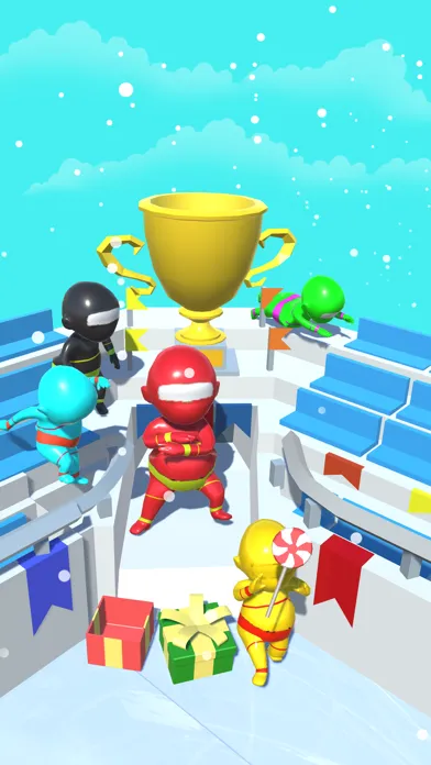 Crowd race 3D - Fun Game Run स्क्रीनशॉट