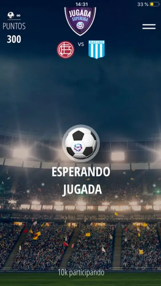 Capturas de tela do Jugada SuperLiga