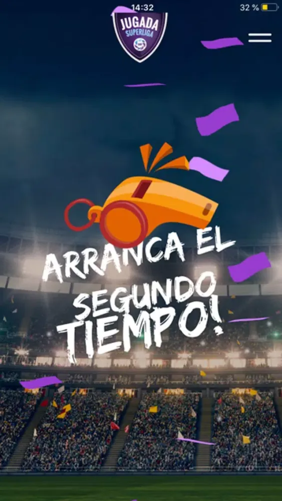Capturas de tela do Jugada SuperLiga