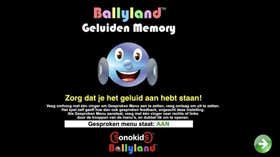 Capturas de pantalla de Ballyland Geluiden Memory