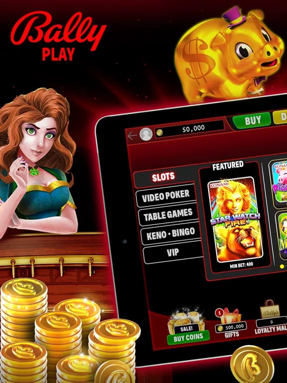 Bally Play Social Casino Games iPad  스크린샷