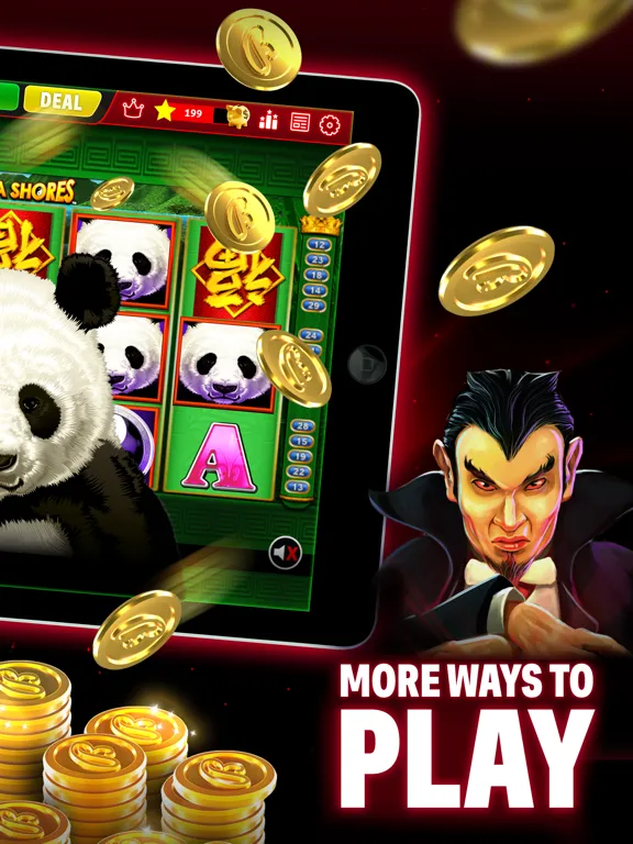 Bally Play Social Casino Games iPad  스크린샷