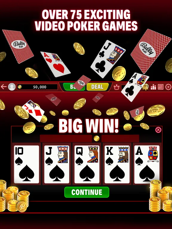Bally Play Social Casino Games iPad  스크린샷