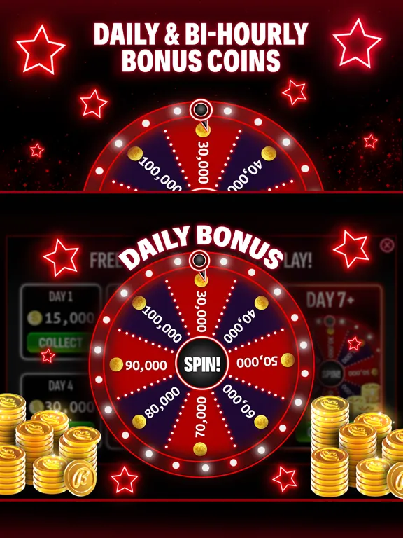 Bally Play Social Casino Games iPad  스크린샷