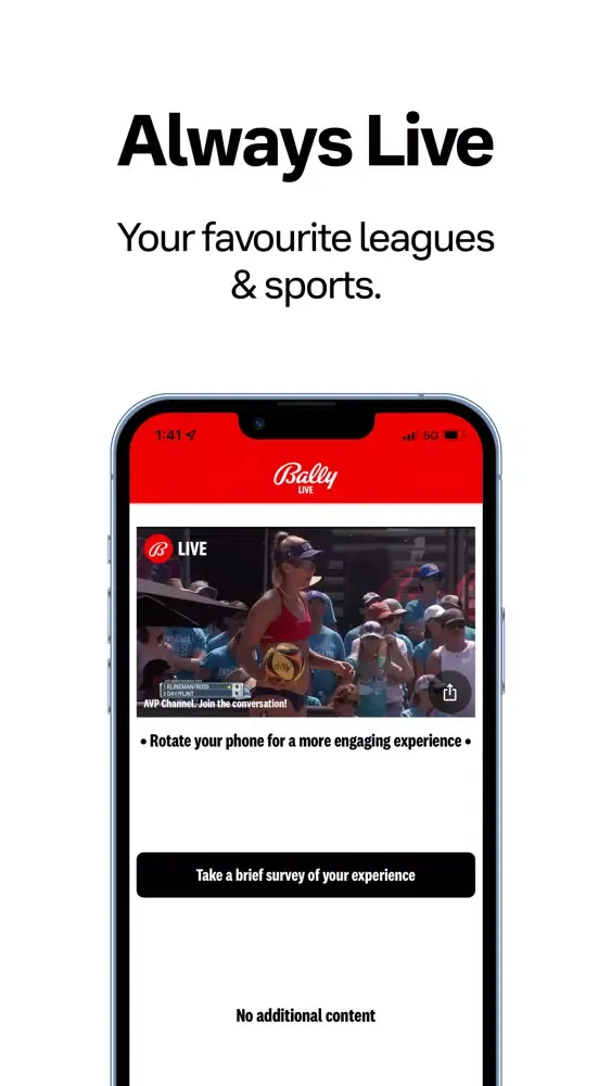 Bally Live سکرین شاٹس