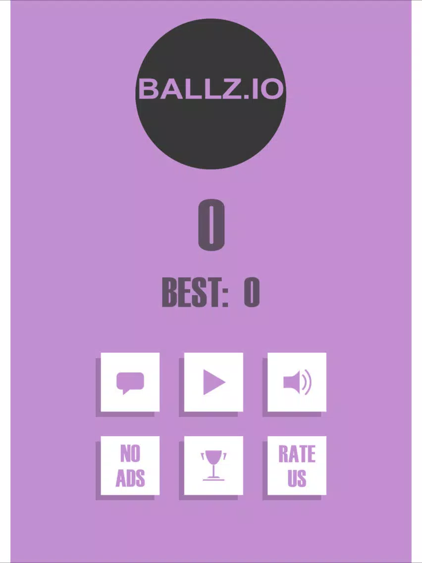 Tangkapan layar Ballz.io iPad 