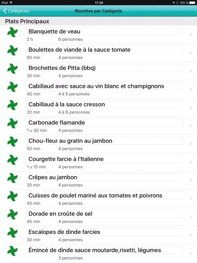 BONAPP iPad  Ekran Görüntüleri