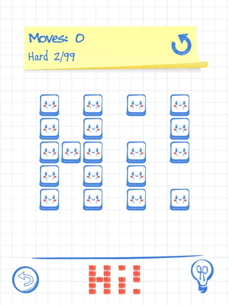 ภาพหน้าจอของ Doodle Reverse: Happy Block iPad 