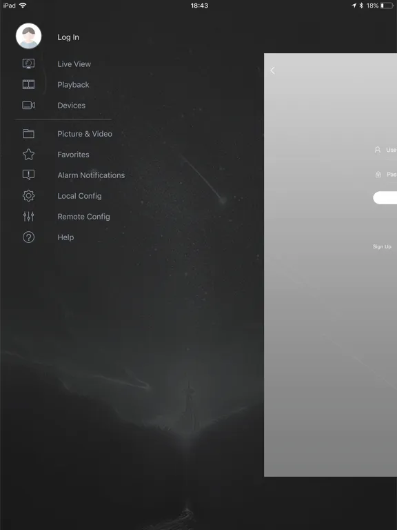 Ảnh chụp màn hình của Balter IPX iPad 