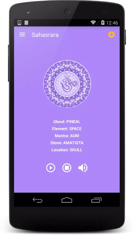 Screenshot di Chakra Meditation