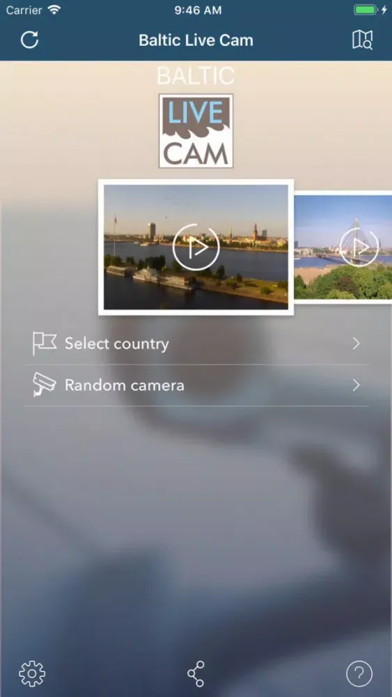 ภาพหน้าจอของ Webcam Online - BalticLiveCam