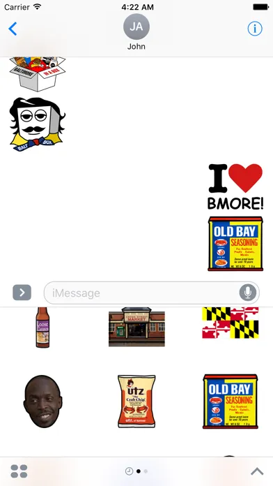 Baltimore Stickers by Baltimore in a Box应用截图