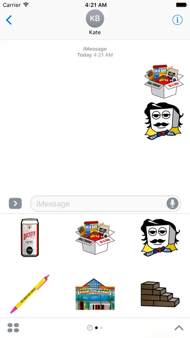 Baltimore Stickers by Baltimore in a Box应用截图