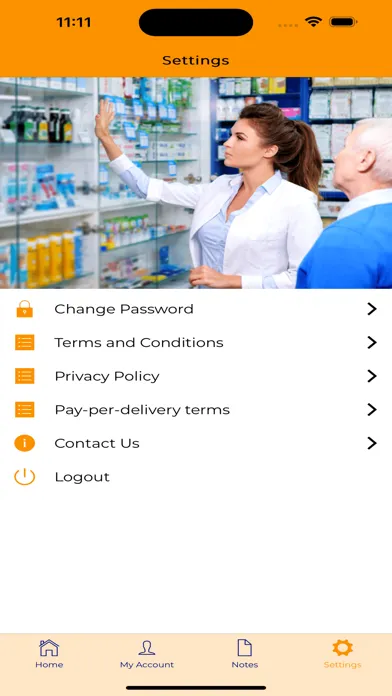 Zrzuty ekranu DeliverMyRx