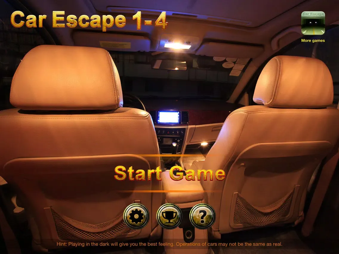 Car Escape 1-4: Nowhere to go iPad 應用截圖