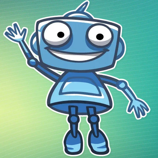 Robot stickers WASticker