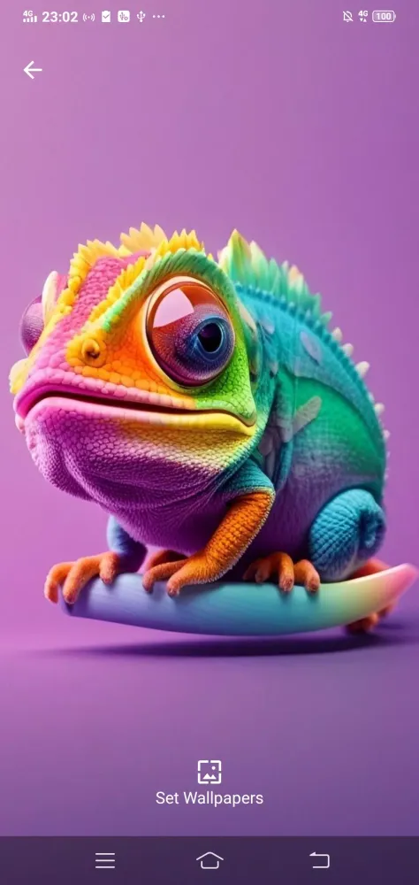 Скриншоты Funny Bunglon Wallpaper HD