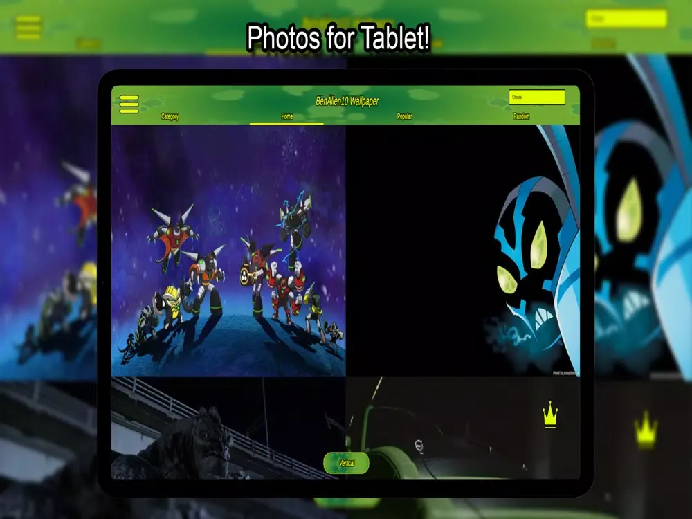 Ben Alien 10 Wallpapers HD 4K iPad  스크린샷