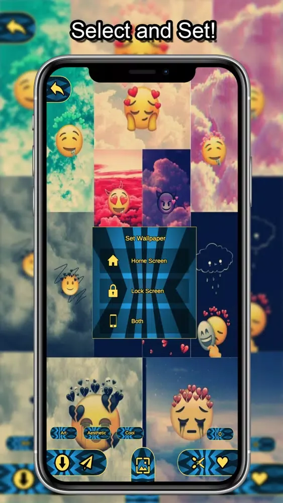 Emoji Wallpapers HD 4K Screenshots
