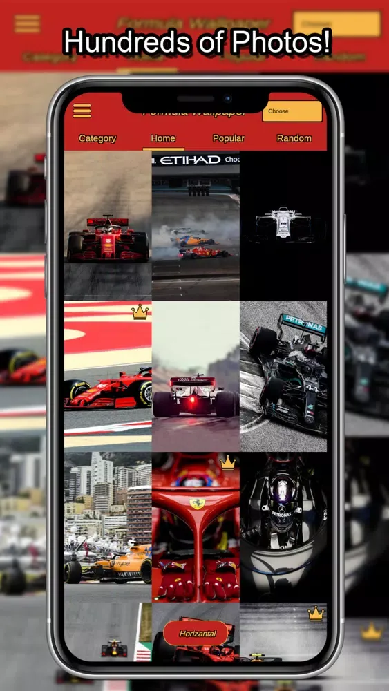 Ảnh chụp màn hình của Formula Wallpapers HD 4K