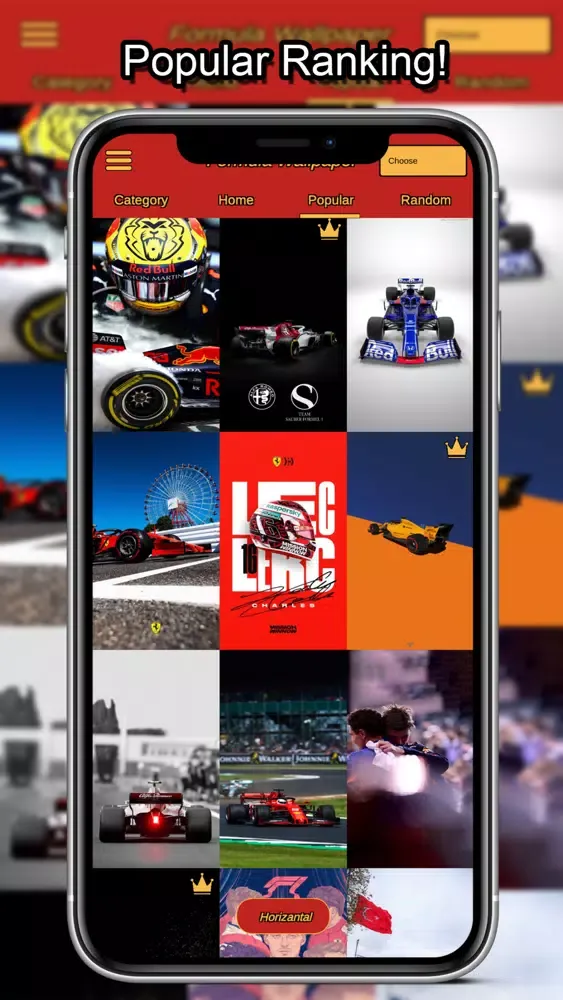 Ảnh chụp màn hình của Formula Wallpapers HD 4K
