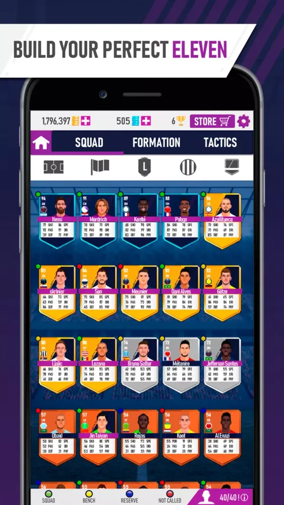 Tangkapan skrin Soccer Eleven - Card Game 2022