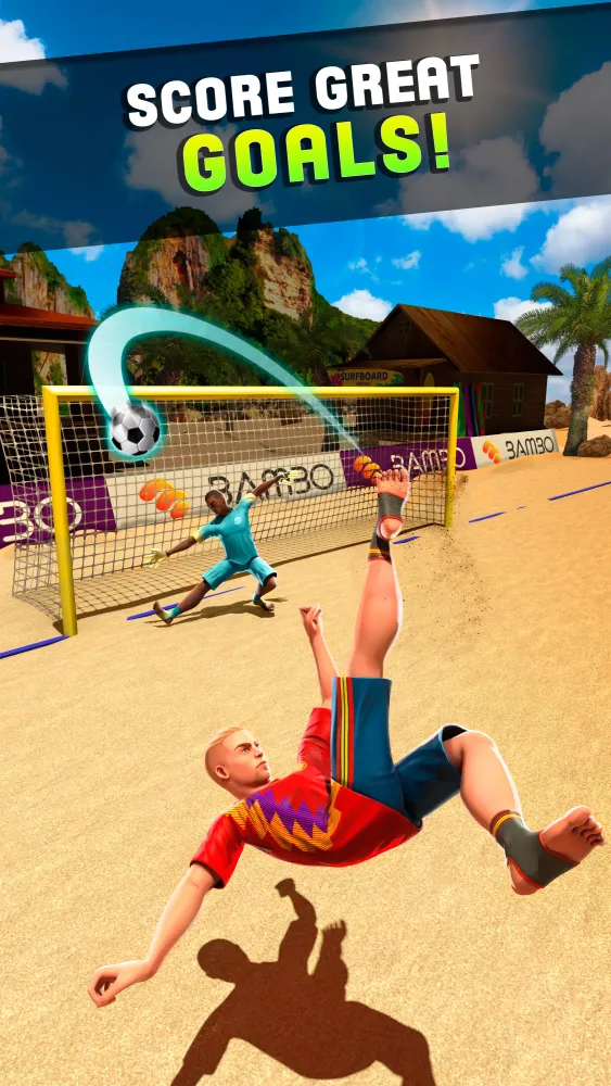 Shoot Goal - Beach Soccer Game Screenshots