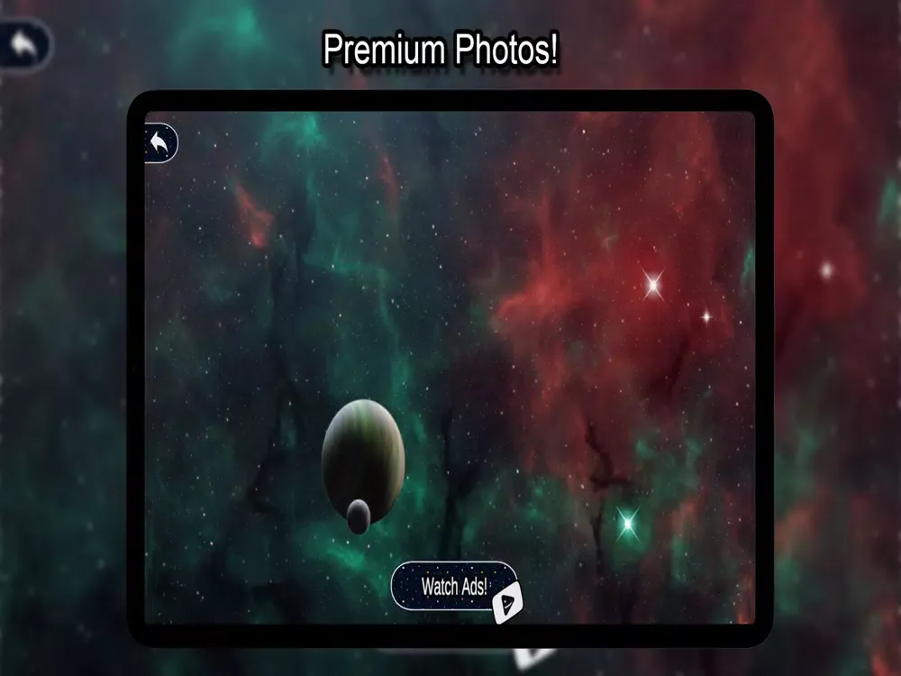 Capturas de tela do Space Wallpapers HD 4K iPad 